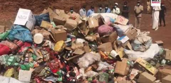 Photo d'illustration : des produits périmés Photo d'illustration : des produits périmés