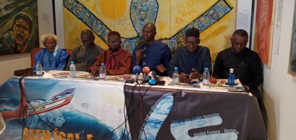 Les leaders de la Plateforme progressiste panafricaine en conférence de presse Les leaders de la Plateforme progressiste panafricaine en conférence de presse