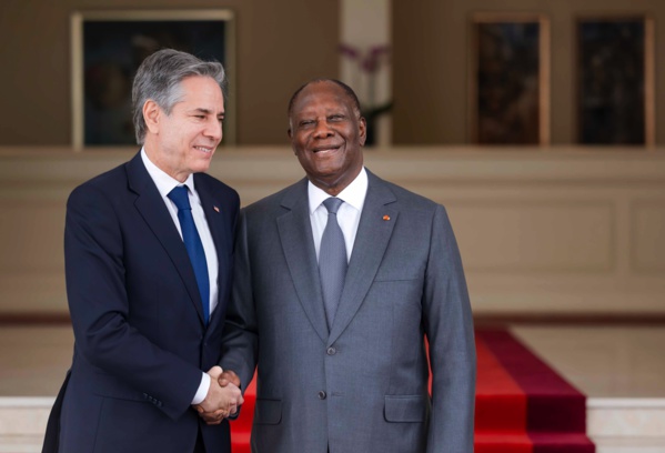 Antony Blinken salue l’approche de la Côte d’Ivoire contre le djihadisme