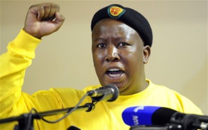 Julius Malema, leader des Combattants pour la liberté économique
