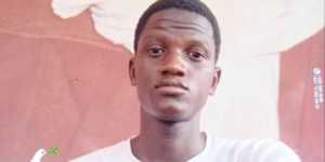 L'étudiant Alpha Yoro Tounkara tué vendredi 9 février á l'université Gaston Berger de Saint-Louis