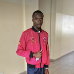 L'étudiant Prosper Célestin Senghor, décédé après plusieurs jours aux services de réanimation de l'hôpital Principal de Dakar (photo Kewoulo)