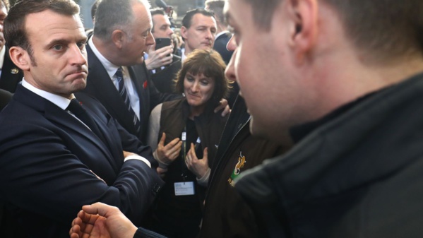 Macron bruyamment chahuté lors de l'inauguration du Salon de l’agriculture Macron bruyamment chahuté lors de l'inauguration du Salon de l’agriculture