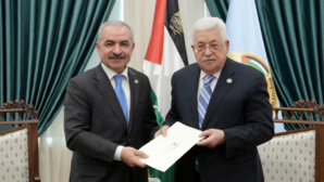 Le président Abbas et son désormais ex premier ministre Shtayyeh (photo d'illustration)