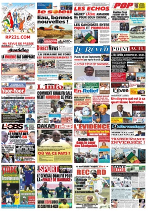 IMPACT - La revue de presse du 12 mars IMPACT - La revue de presse du 12 mars