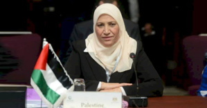La ministre palestinienne de la condition féminine, Amal Hamad La ministre palestinienne de la condition féminine, Amal Hamad
