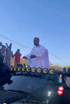 SENEGAL - Libéré, l'opposant Sonko fait sa 1ère apparition publique depuis des mois SENEGAL - Libéré, l'opposant Sonko fait sa 1ère apparition publique depuis des mois