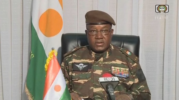 Le général Tiani, président du Niger Le général Tiani, président du Niger