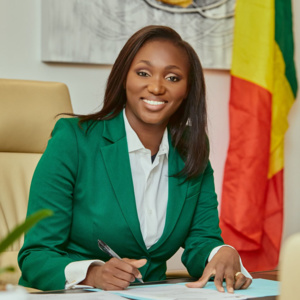 La candidate Anta Babacar Ngom La candidate Anta Babacar Ngom