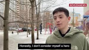 Le jeune Islam Khalilov, 15 ans.