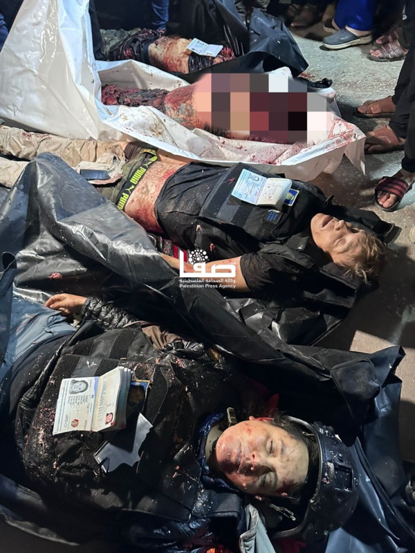 Gaza : 5 travailleurs humanitaires étrangers tués dans une frappe aérienne israélienne contre leur véhicule