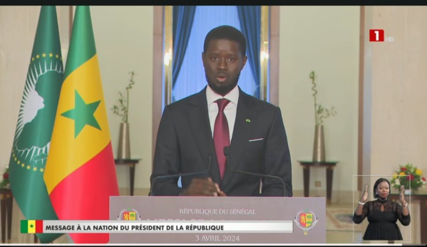 Discours - Le 1er 3-Avril du Président Bassirou Diomaye Faye Discours - Le 1er 3-Avril du Président Bassirou Diomaye Faye