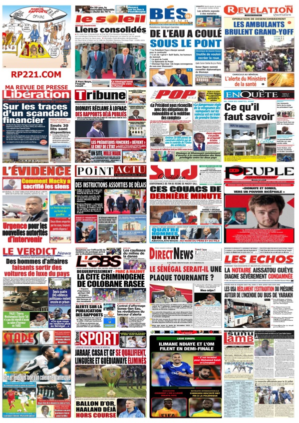 IMPACT - La revue de presse du 19 avril 2024 IMPACT - La revue de presse du 19 avril 2024