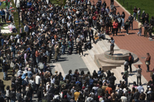 Manifestations étudiantes pour Gaza - Plus de 130 arrestations dans la nuit à New York Manifestations étudiantes pour Gaza - Plus de 130 arrestations dans la nuit à New York