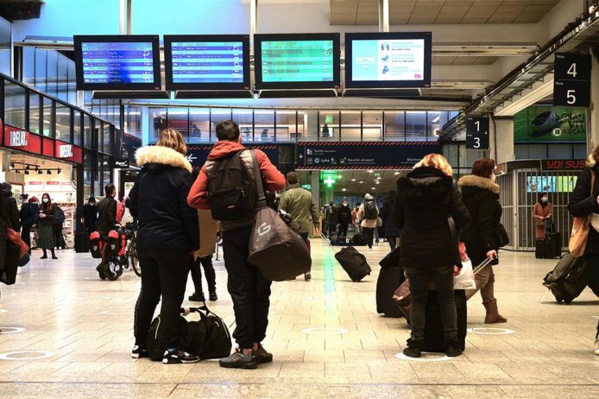 La gare Montparnasse à Paris La gare Montparnasse à Paris