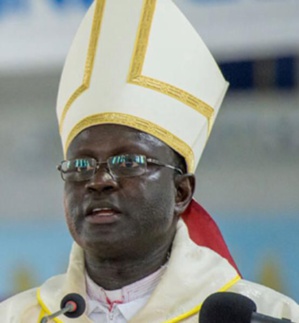Mgr André Guèye, évêque de Thiès, à Popenguine le 20 mai 2024 Mgr André Guèye, évêque de Thiès, à Popenguine le 20 mai 2024