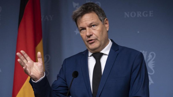 Le vice-chancelier allemand Robert Habeck
