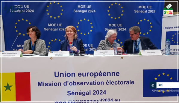 La mission européenne d’observation de la présidentielle sénégalaise émet vingt-deux recommandations La mission européenne d’observation de la présidentielle sénégalaise émet vingt-deux recommandations