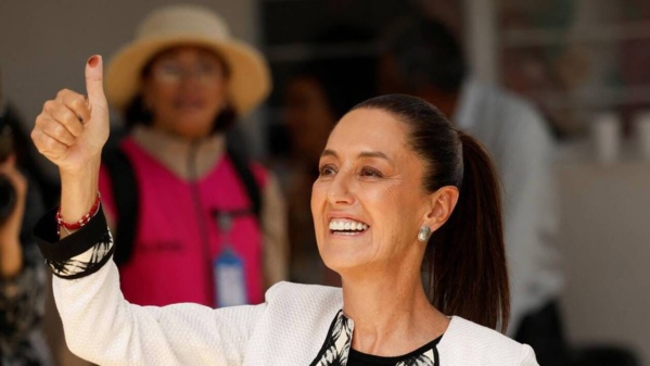 Claudia Sheinbaum devient la première femme présidente du Mexique Claudia Sheinbaum devient la première femme présidente du Mexique