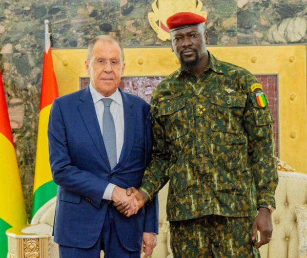 Visite de Lavrov en Guinée: Conakry et Moscou veulent renforcer leur coopération bilatérale Visite de Lavrov en Guinée: Conakry et Moscou veulent renforcer leur coopération bilatérale