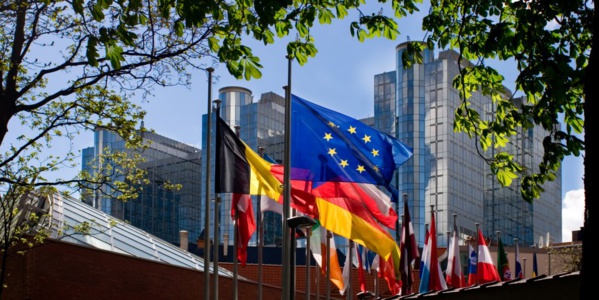 Le siège du parlement européen à Bruxelles Le siège du parlement européen à Bruxelles