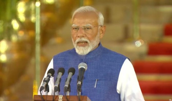 Inde : Modi prête serment pour la troisième fois en tant que premier ministre d'une coalition