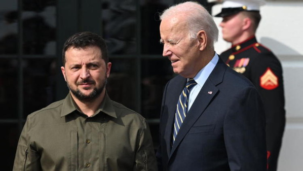 Au G7, Zelensky reçoit une promesse de 50 milliards de dollars pour défendre l'Ukraine Au G7, Zelensky reçoit une promesse de 50 milliards de dollars pour défendre l'Ukraine