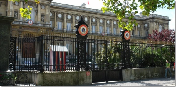 L'hôtel du Quai d'Orsay, siège du ministère français de l'Europe et des Affaires étrangères. L'hôtel du Quai d'Orsay, siège du ministère français de l'Europe et des Affaires étrangères.