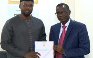 Domaine public maritime : le pré-rapport de la commission ad hoc remis au PM Ousmane Sonko Domaine public maritime : le pré-rapport de la commission ad hoc remis au PM Ousmane Sonko