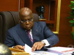 Le président Félix Tshisekedi Le président Félix Tshisekedi