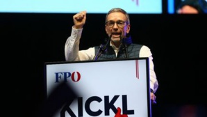 Le chef du parti d'extrême droite (FPÖ) Herbert Kickl Le chef du parti d'extrême droite (FPÖ) Herbert Kickl