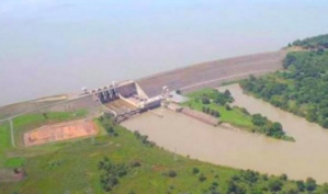 Une vue du barrage de Gourbassi Une vue du barrage de Gourbassi