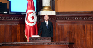 Kaïs Saied, président réélu de la Tunisie Kaïs Saied, président réélu de la Tunisie