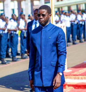 Le président Bassirou Diomaye Faye (photo d'archives)