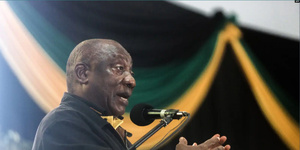 Le président Cyril Ramaphosa Le président Cyril Ramaphosa
