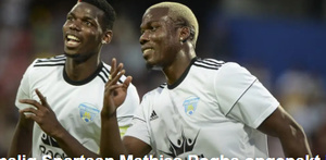 Paul (g) et Mathias Pogba Paul (g) et Mathias Pogba