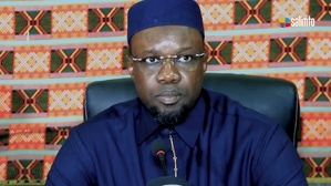 Le premier ministre Ousmane Sonko Le premier ministre Ousmane Sonko