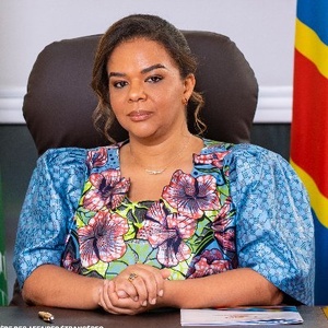 Thérèse Kayikwamba, la cheffe de la diplomatie congolaise (RDC) Thérèse Kayikwamba, la cheffe de la diplomatie congolaise (RDC)