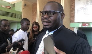 Edasso Rodrigue Bayala, ministre de la Justice du Burkina Faso Edasso Rodrigue Bayala, ministre de la Justice du Burkina Faso