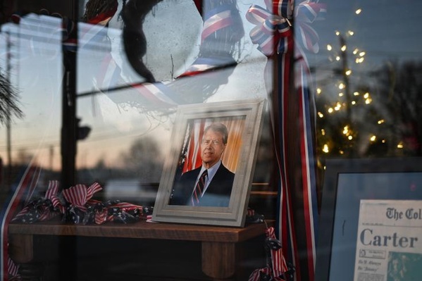 L'Amérique fait ses adieux à Jimmy Carter, début de six jours de cérémonies L'Amérique fait ses adieux à Jimmy Carter, début de six jours de cérémonies