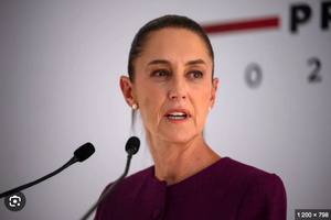 La présidente mexicaine Claudia Sheinbaum La présidente mexicaine Claudia Sheinbaum