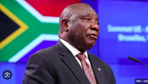 Le président sud-africain Cyril Ramaphosa