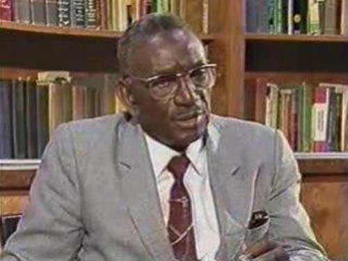 Le Pr. Cheikh Anta Diop
