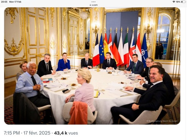 Guerre en Ukraine - Réunion de crise des Européens, divisés sur l’éventuel envoi de troupes Guerre en Ukraine - Réunion de crise des Européens, divisés sur l’éventuel envoi de troupes