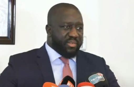 Alioune Sall, ministre de la Communication, des Télécommunications et du Numérique