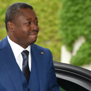 Le président togolais Faure Gnassingbè Le président togolais Faure Gnassingbè