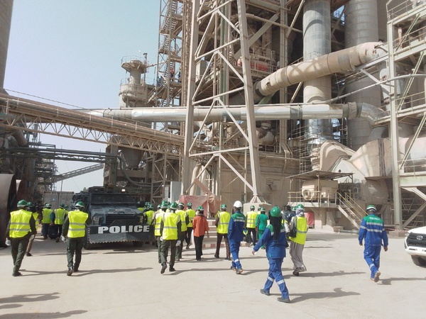 2605,16 Kg de cocaïne incinérés dans les fours de la Sococim, le 12 mars 2025 2605,16 Kg de cocaïne incinérés dans les fours de la Sococim, le 12 mars 2025