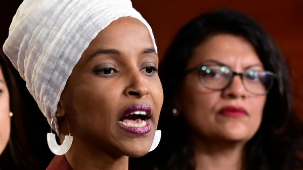 Ilham Omar (g.) et Rachida Tlaib Ilham Omar (g.) et Rachida Tlaib