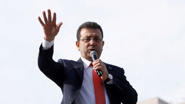 L'opposant Ekrem Imamoglu, maire d'Istanbul L'opposant Ekrem Imamoglu, maire d'Istanbul