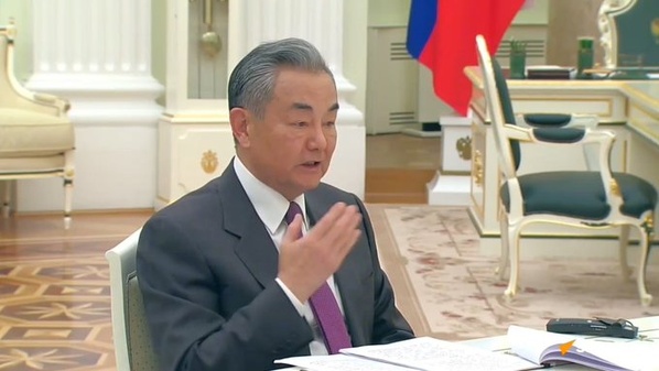 Wang Yi, chef de la diplomatie chinoise, à Moscou le 1er avril 2025 Wang Yi, chef de la diplomatie chinoise, à Moscou le 1er avril 2025